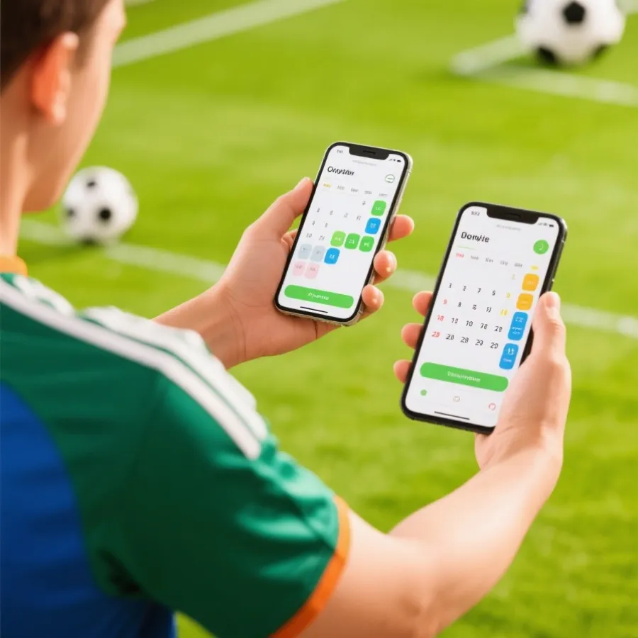 球迷規劃觀賽行程示意圖